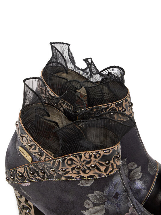 Laura Vita Členková obuv Laura Vita Ledao 11 Čierna