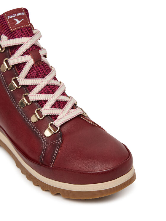 Pikolinos Schnürschuhe Pikolinos Vigo W3W-8564 Dunkelrot