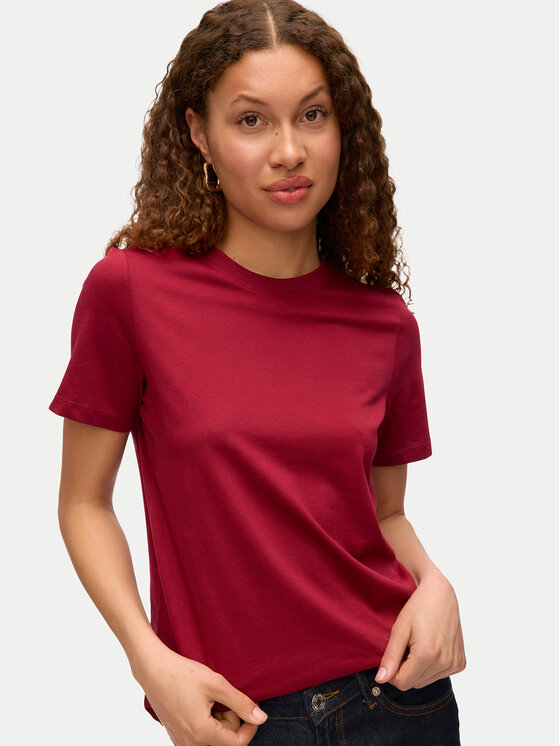Vero Moda Vero Moda Футболка Paulina 10316991 Червоний Regular Fit
