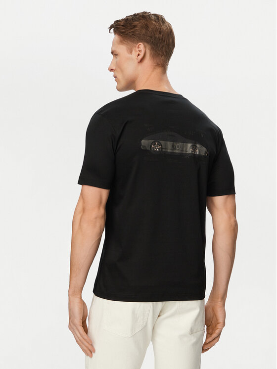 BOSS BOSS Camiseta PS Spirit70 Car 50561856 Negro Regular Fit