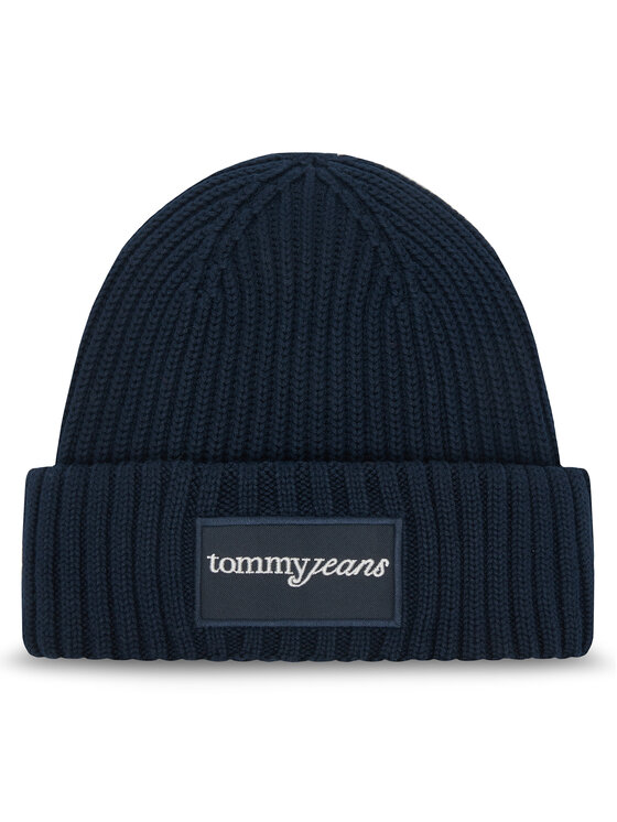 Tommy Jeans Kapa Tommy Jeans Script AW0AW17909 Mornarsko modra