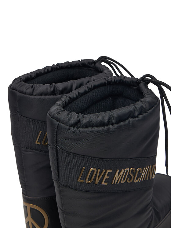 LOVE MOSCHINO Μπότες Χιονιού LOVE MOSCHINO JA24032G0PISY000 Μαύρο