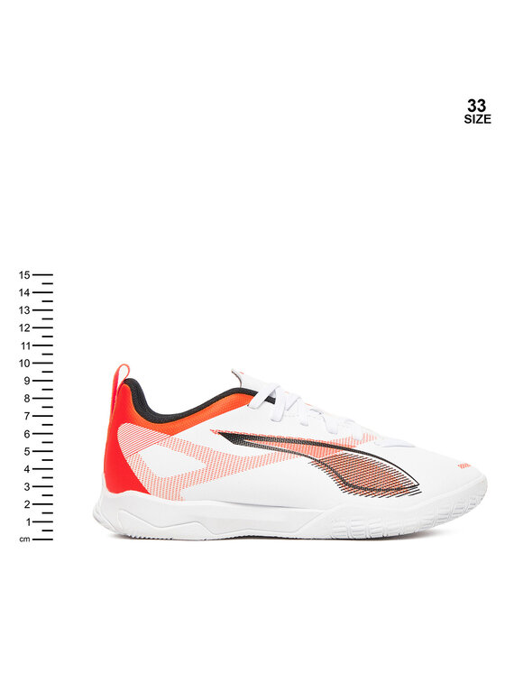 Puma Futbalové topánky Puma Ultra 5 Play It Jr 108327 01 Biela