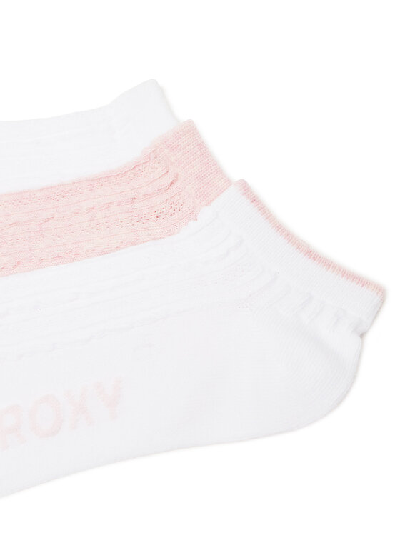 Roxy Чорапи тип терлици Roxy AS_ROXY_07S_SS25 (3-PACK) Бял