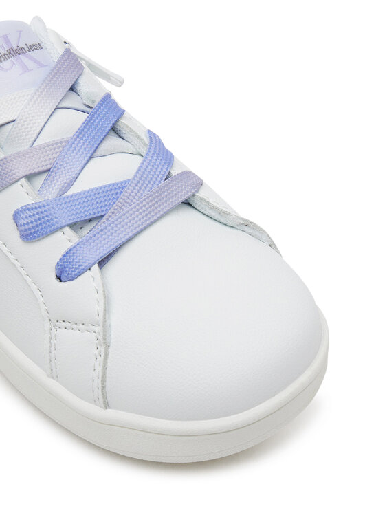 Calvin Klein Jeans Laisvalaikio batai Calvin Klein Jeans Low Cut Lace-Up Sneaker V1A9-82009-1355 M Balta