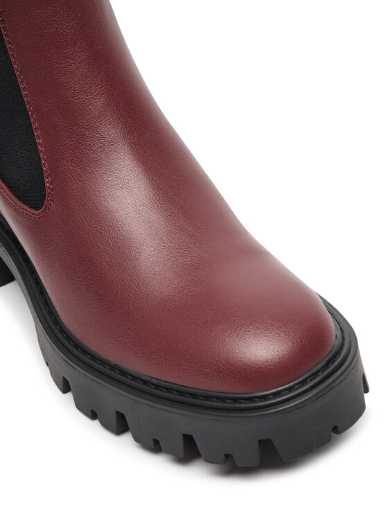 ONLY Shoes Kotníková obuv s elastickým prvkem ONLY Shoes Onlbetty-1 15272047 Bordó