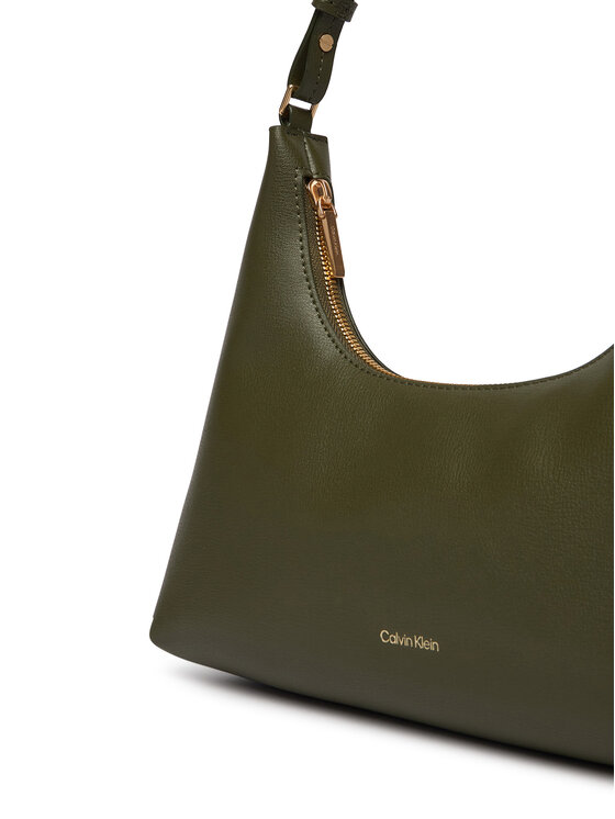 Calvin Klein Borsetta Calvin Klein Foil Logo Conv Shou?Lder Bag LV04F3272G Beige