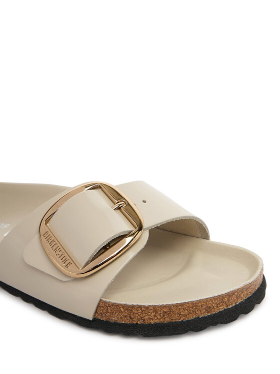 Birkenstock Шльопанці Birkenstock Madrid Big Buckle Hex 1031823 Écru