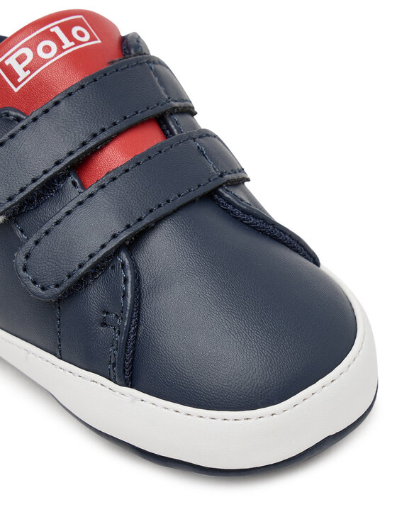 Polo Ralph Lauren Бебешки обувки Polo Ralph Lauren Heritage Court II Baby RL03389410 Тъмносин