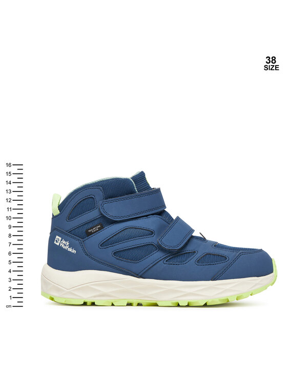 Jack Wolfskin Трекінгові черевики Jack Wolfskin Woodland 2 Texapore Mid Vc A64865 Голубий