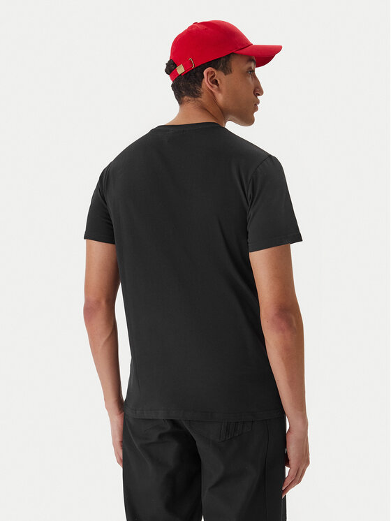 Kappa Kappa Majica 382J2QW Črna Regular Fit