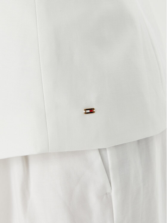 Tommy Hilfiger Tommy Hilfiger Top WW0WW49765 Blanco Slim Fit