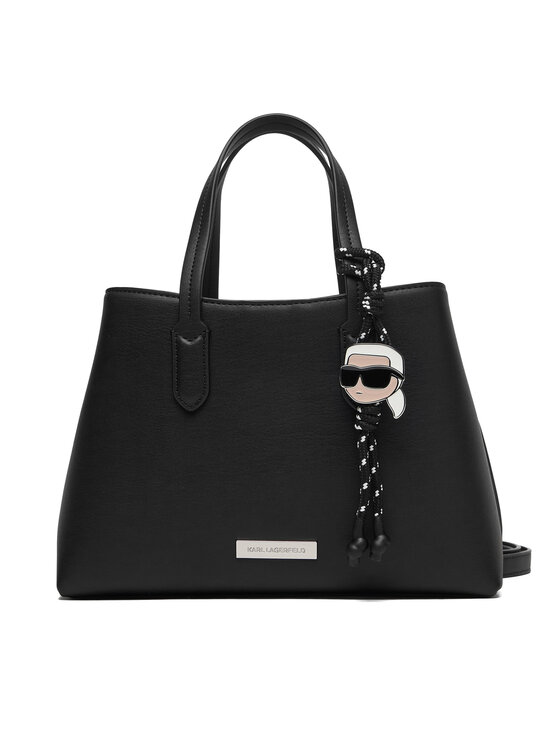 KARL LAGERFELD Ročna torba KARL LAGERFELD B1W30003 Črna