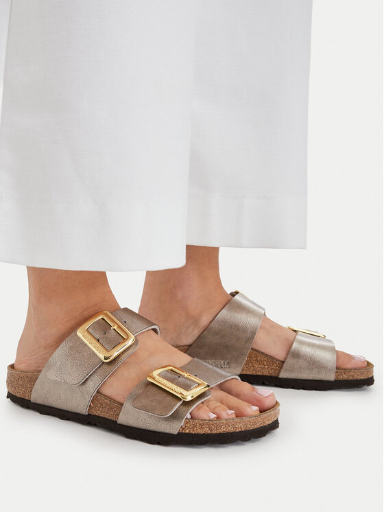 Birkenstock Nazouváky Birkenstock Sydney Cushion Buckle 1029372 Zlatá
