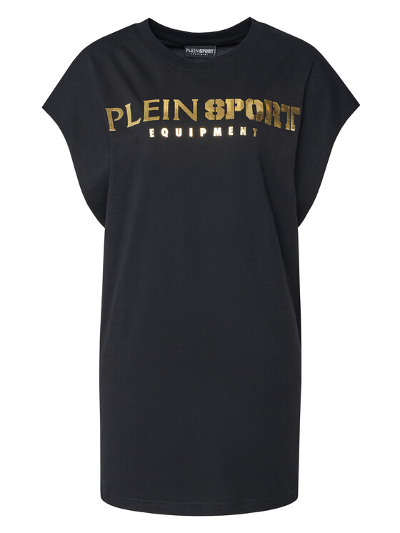 Plein Sport Plein Sport Майка PAEC MTK8319 STE001N Чорний Regular Fit