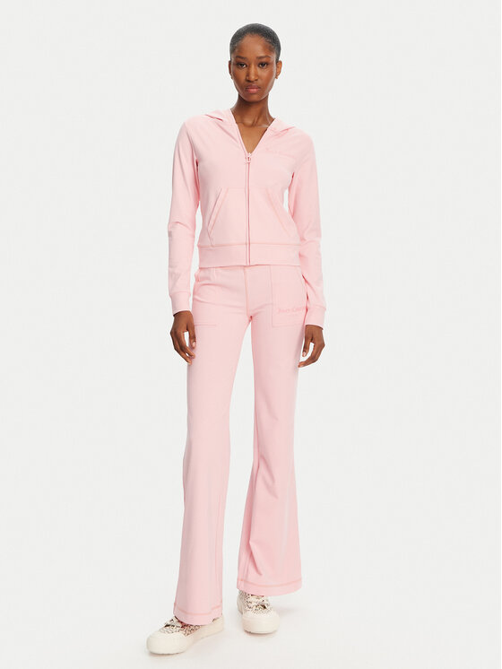 Juicy Couture Juicy Couture Pantaloni da tuta Active JCSML125403 Rosa Flared Leg