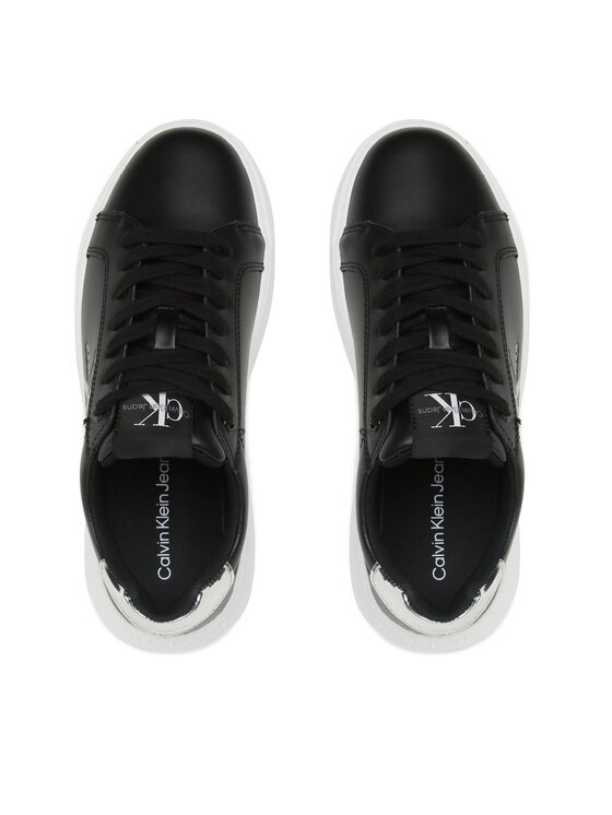 Calvin Klein Jeans Sneakers Calvin Klein Jeans Chunky Cupsole Mono Lth Wn YW0YW01224 Negru