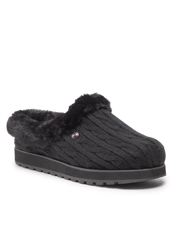 Skechers Pantofole Skechers BOBS Ice Angel 31204/BBK Nero