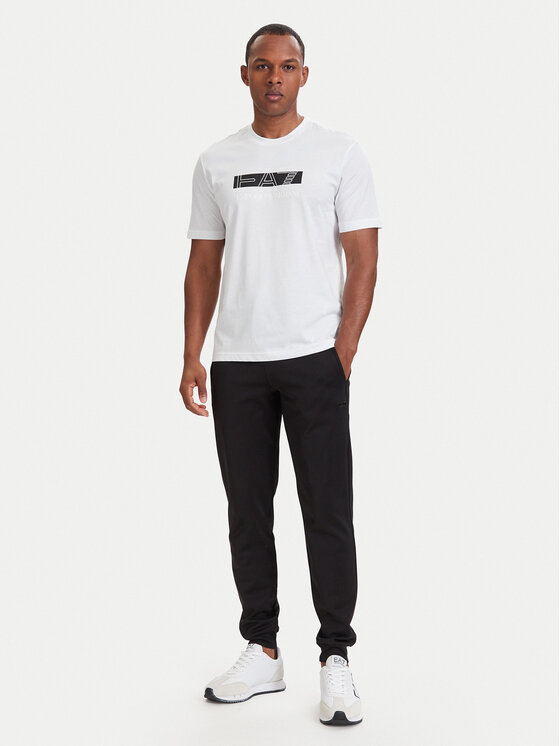 EA7 Emporio Armani EA7 Emporio Armani Camiseta 7M002415 AF10375 M0003 Blanco Regular Fit