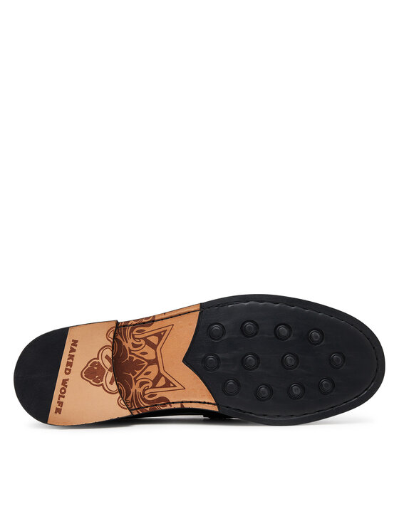 Naked Wolfe Мокасини Naked Wolfe Roma Чорний