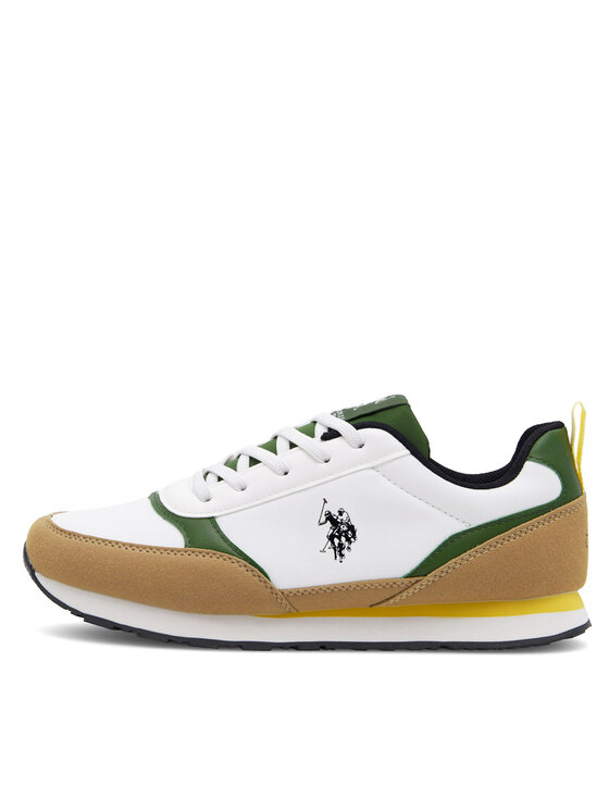 U.S. Polo Assn. Снікерcи U.S. Polo Assn. NOBIK013A Білий