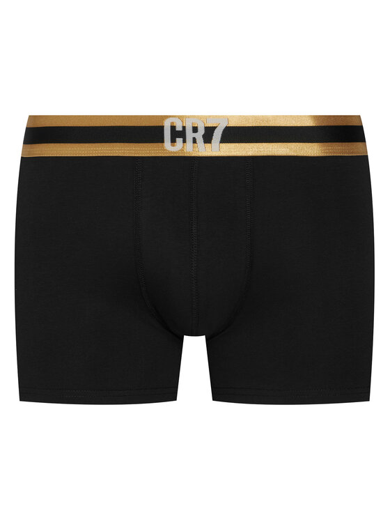 Cristiano Ronaldo CR7 Cristiano Ronaldo CR7 Conjunto de calzoncillos boxer 8125-49 Negro