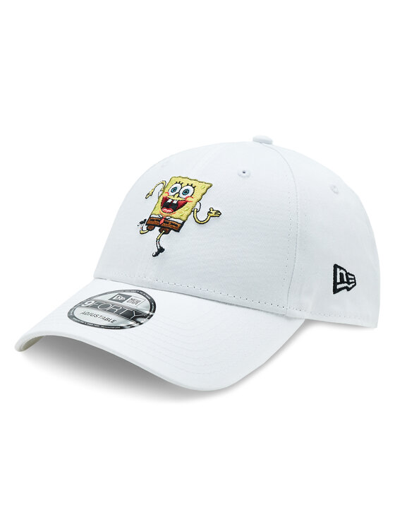 New Era Czapka z daszkiem New Era Spongebob Squarepants Nickelodeon 60358079 Biały