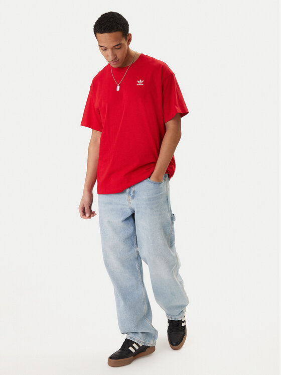 adidas adidas Camiseta Trefoil Essentials KC8984 Rojo Oversize