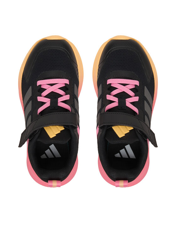 adidas Sneakers adidas Fortarun 4.0 El C JR9831 Negru