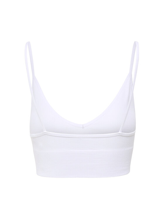 ONLY ONLY Top de sujetador Vicky 15201539 Blanco