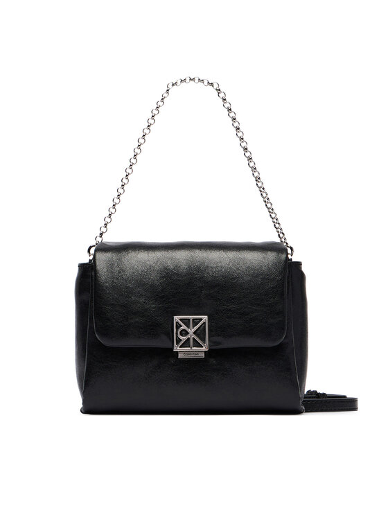 Calvin Klein Τσάντα Calvin Klein Emblem Hw Padded Crossbody LV04F3620G Μαύρο