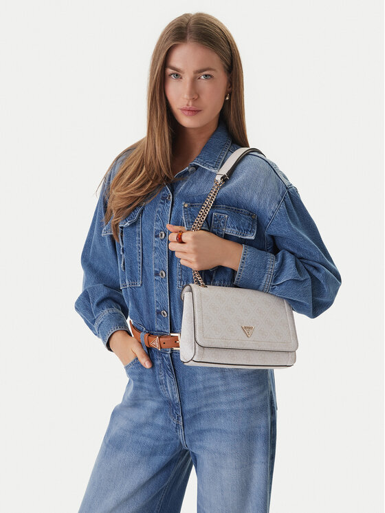 Guess Сумка Guess Noelle II HWBG96 72210 Кремовий