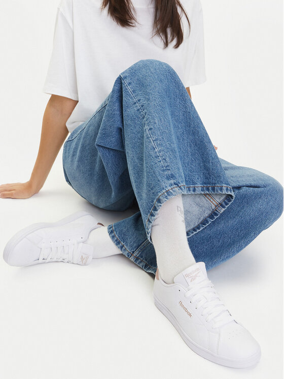 Reebok Sneakersy Reebok COURT CLEAN 100220422 Biela