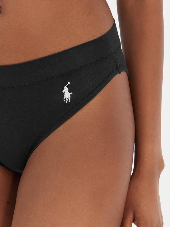Polo Ralph Lauren Polo Ralph Lauren Conjunto de bragas 4P0711 Negro