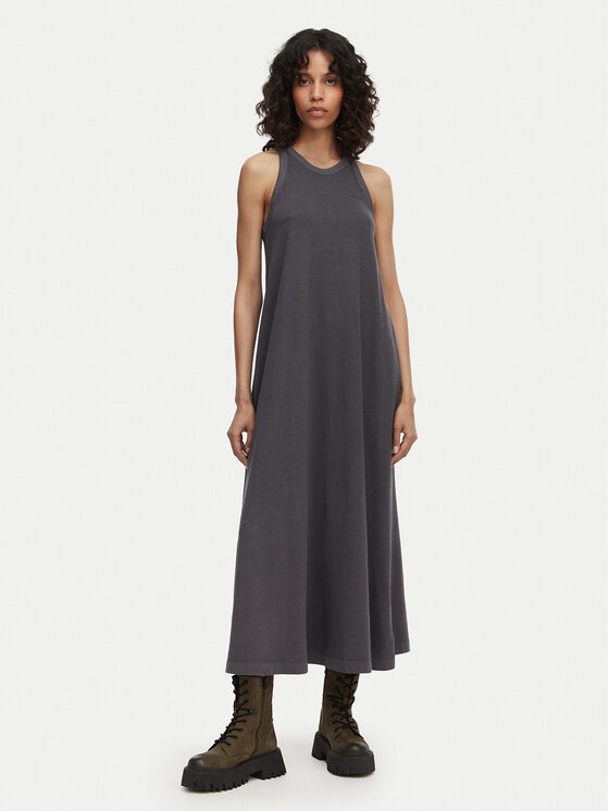 G-STAR G-STAR Vestido diario D28944-B059 Gris oscuro Regular Fit