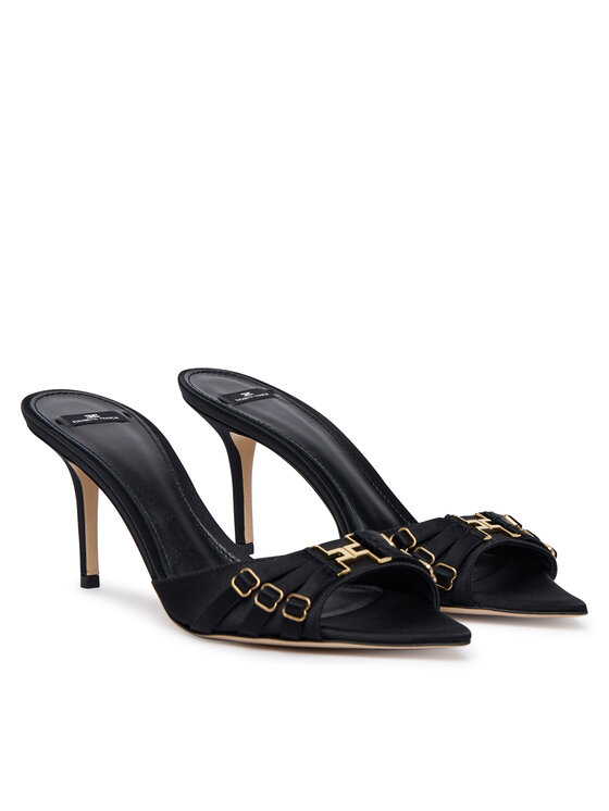 Elisabetta Franchi Шльопанці Elisabetta Franchi SA-76L-62E2-V500 Чорний