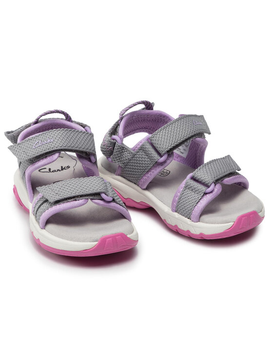Clarks Sandales Clarks Expo Sea T 261576726 Pelēks