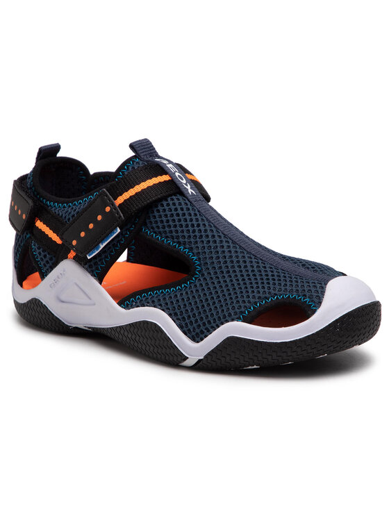 Geox Sandały Geox J Wader B. A J1530A 00014 C4074 S Granatowy