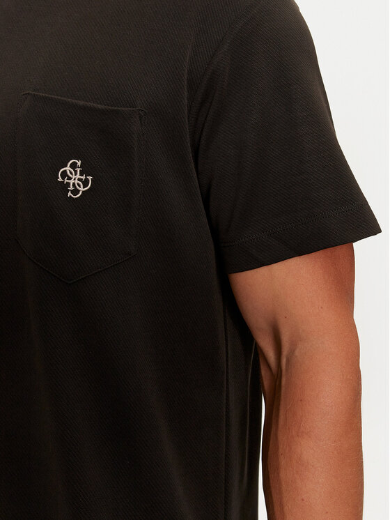 Guess Guess Camiseta M4BP12 KBYD2 Negro Regular Fit