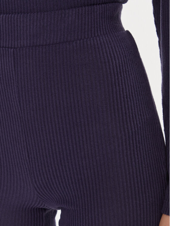 Triumph Triumph Pizsama nadrág Thermal MyWear Skinny Leg Trousers 10216565 Sötétkék Skinny Fit