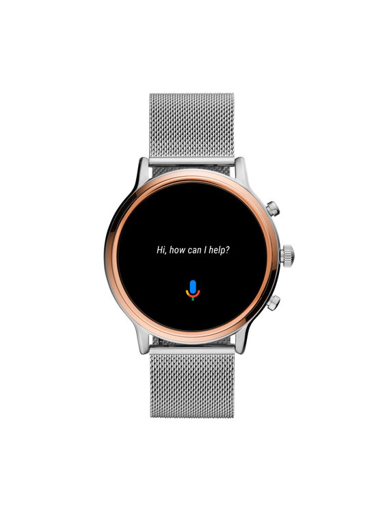 Fossil Smart hodinky Fossil Julianna Hr FTW6061 Strieborná
