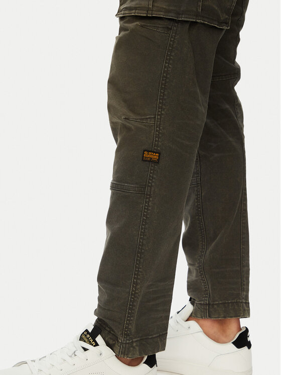 G-STAR G-Star Raw Kargo hlače Rovic D02190-E172 Kaki Tapered Fit
