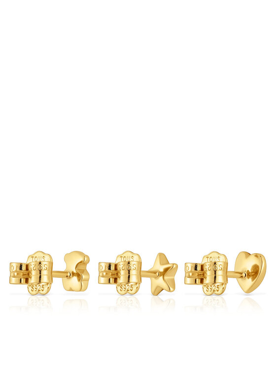 TOUS Set naušnice TOUS Bold Motif 1004102700 Zlatna