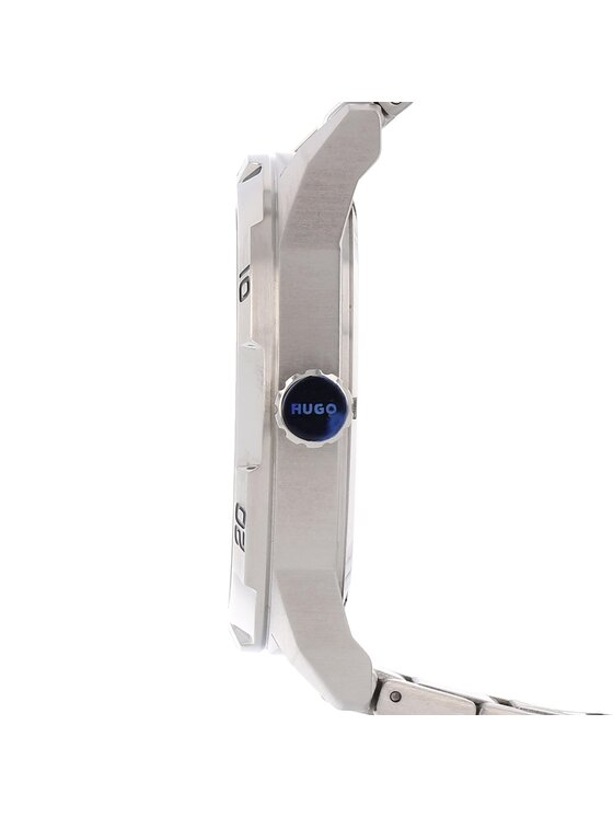 HUGO Годинник HUGO Grip 1530276 Срібний