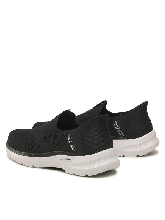 Skechers Sneakersy Skechers Go Walk 6 216278/BLK Czarny