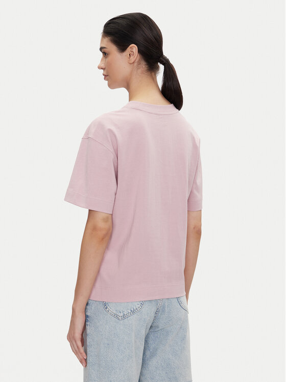 Lee Lee Póló Pocket 112363619 Lila Relaxed Fit
