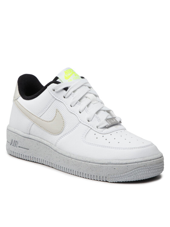 Nike Sneakersy Nike Air Force 1 Crater Nn (GS) DH8695 101 Biela