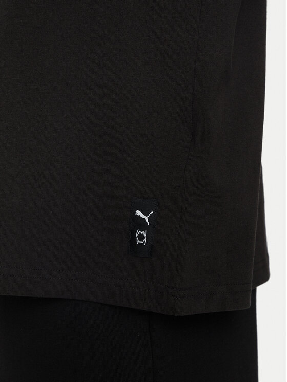 Puma Puma Футболка Crowd Craze 1 627214 Чорний Oversize