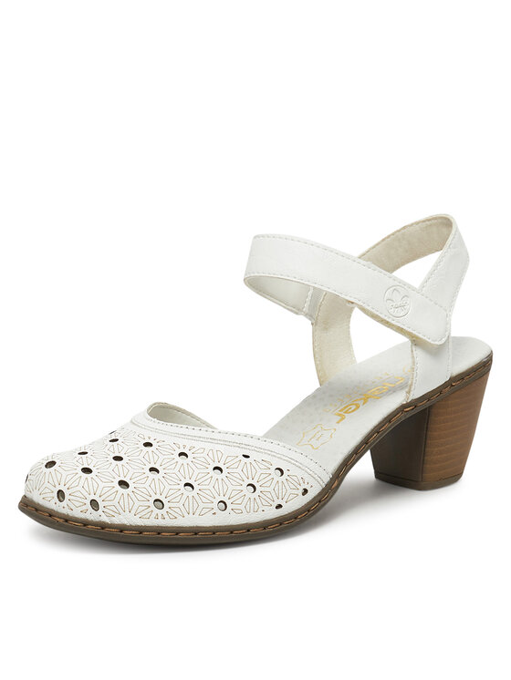 Rieker Sandali Rieker 40991-80 Bianco