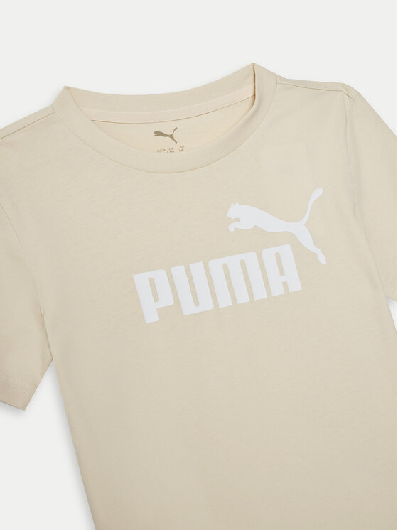 Puma Puma Футболка Ess No. 1 Logo 684892 Бежевий Regular Fit